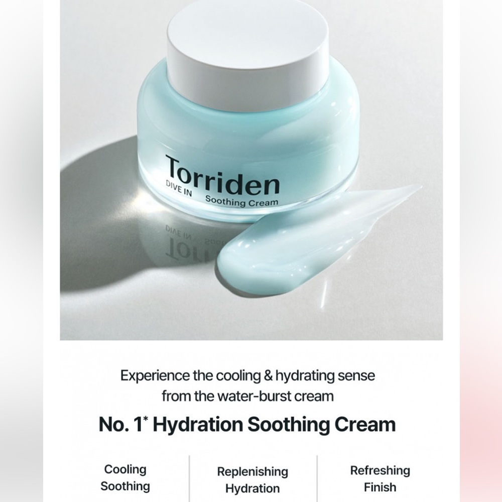 torriden moisturizer. brand new (NWT). (korean skincare)